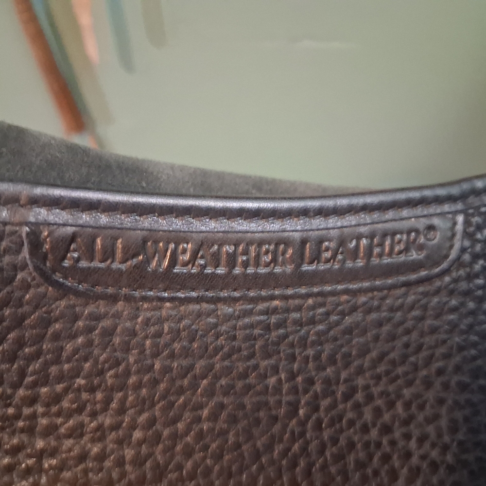 Black Leather Shoulder Bag - Picture 5 of 8